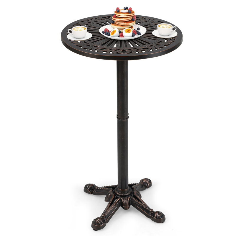 Round Outdoor Bar Table , 61cm cm W 61cm cm D