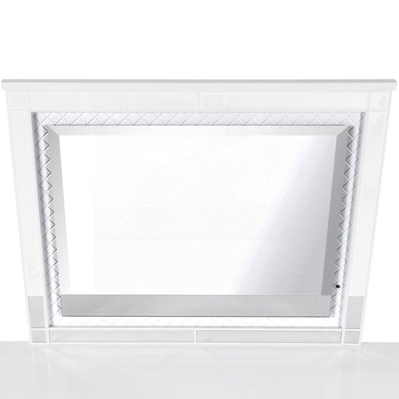 Miroir argenté