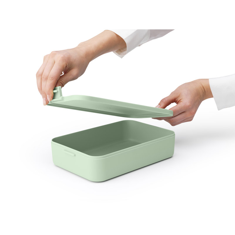 Brabantia Make & Take Lunch Box, Large, Jade Green