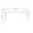 Modern Nut-Brown Rectangular Solid Wood Dining Table-125676909