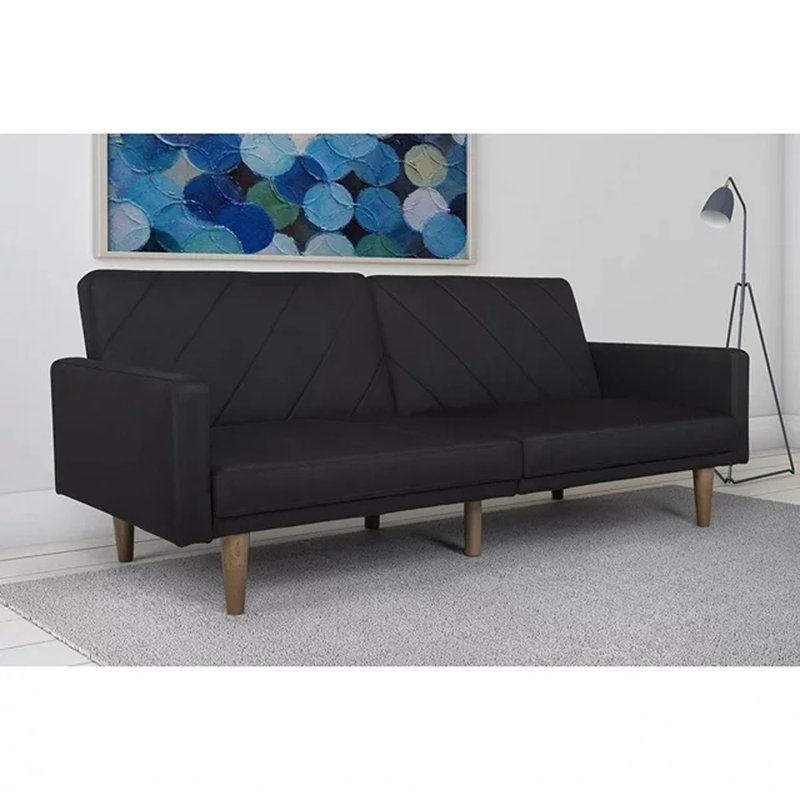 Aashish 36'' Upholstered Convertible Sofa