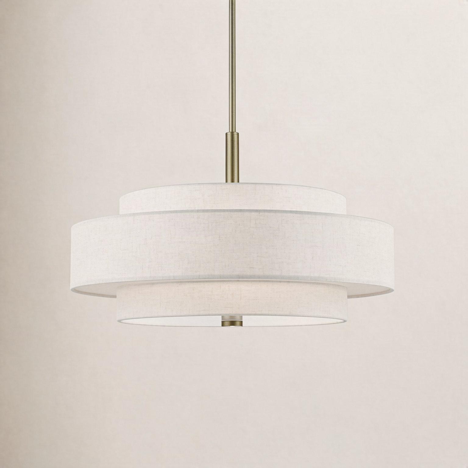 Arly 5 - Light Dimmable Drum Chandelier
