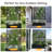 Metal Planter Box With Trellis Privacy Screen,maze