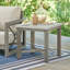 Ensemble de conversation pour patio en aluminium pour 2 personnes avec table d'appoint en béton composite et coussins Sunbrella®-131406346