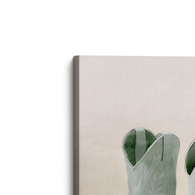 «Cowboy Essentials In Green I»