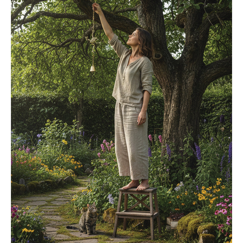 Cloche de jardin en fonte - grenouille