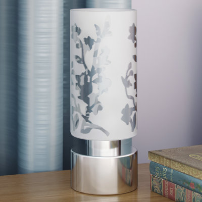 Arvidson 19cm Chrome Table Lamp