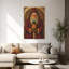 Hospitality Santa Fruit Tropical Wall Art Print 1 Piece Wrapped Canvas Wall Art-921902950