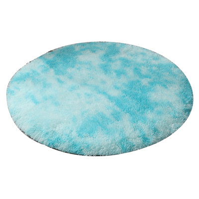 Polyester fiber carpet Round Rug For Girls Bedroom, Rug For Room,Carpet For Teen Girls Room,Circular Rug For Nursery Room,Fuzzy Rug For Dorm,Cute Room Decor For Baby