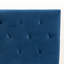 Tête de lit tapissier en velours bleu marine Waylen H 45,65 po x l 57,18 po x P 1,85 po-714544304