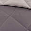 Édredon 100% microfibre 3M avec matelassage en losange neutralisant les odeurs pour toutes les saisons-127364602-127364604
