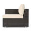 Santa Rosa - FAUTEUIL GAUCHE (MBRN + ALU)