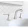 Moen Findlay 8 In. Widespread 2-Handle Bathroom Faucet In Spot Resist Brushed Nickel (Valve Included)
