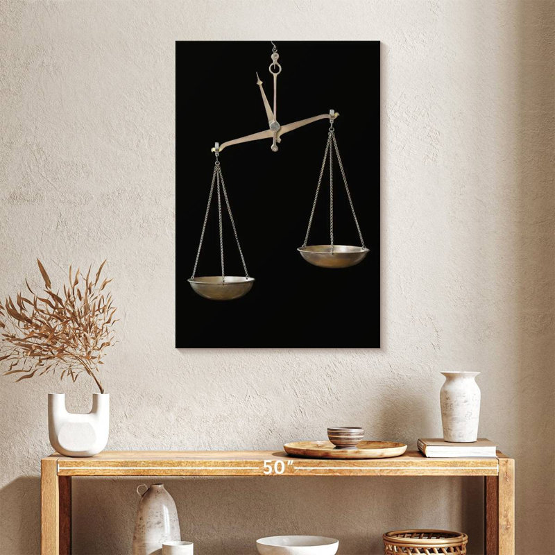 Unbalanced Scale, 24" H x 16" W