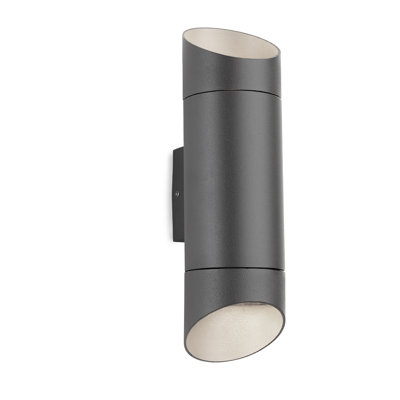 Graphite 24.5cm H Outdoor Sconce