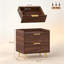50 cm W Particle Board Bedside Table