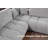 Kreindy 143" Wide 4 Piece Upholstered Chenille U-Sectional Double Chaise , Fluffy Deep Tufted Cushion-1659432572