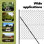 Vidaxl Chain Link Fence With Posts Steel-116798011-116798013