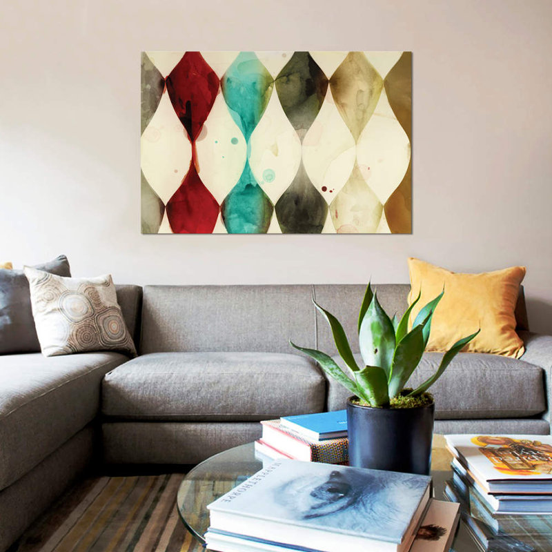 « tacheté heralds », reproduction sur toile, H 40 po x l 60 po x P 1,5 po, Toile tendue, Pas de tapis
