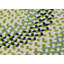 Tapis tressé vert/brun clair Carousel-11015258