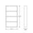 Perez Solid Wood Vertical Wall Shelf