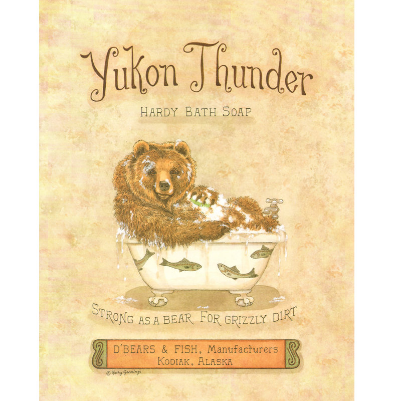 Yukon Thunder, 18" H x 14" W