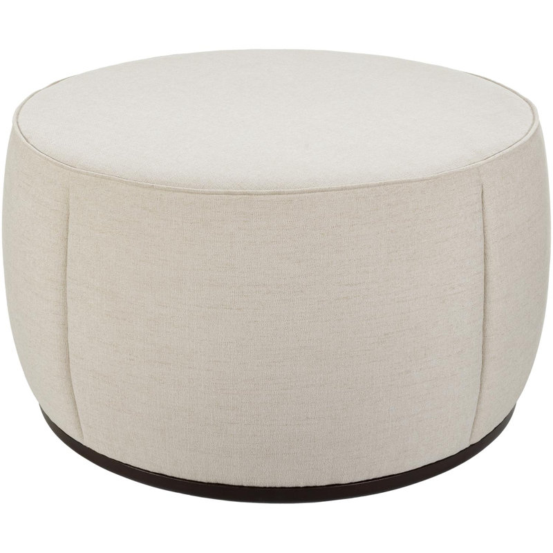 Repose-pieds Alexandria, Polyuréthane blanc / polyester