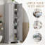 Armoire de rangement d'appoint avec tablette réglable-1403230607