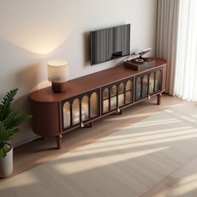 Retro design style home TV stand