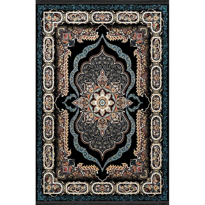 Tapis rectangulaire Baxlee, Tapis de couloir 2 pi 8 po x 6 pi 7 po