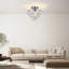 Mini-lustre en cristal Daugherty Petit plafonnier moderne en cristal pour couloir-768118346