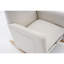 Chaise berçante en tissu avec repose-pieds Teddy-704234835