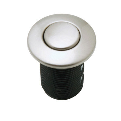 Rohl Waste Disposal Air Switch Button, Satin English Gold