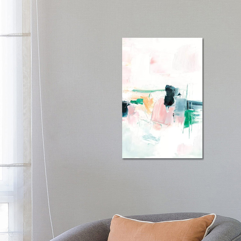 « Bubble gum Candy II » par Ethan Harper, reproduction d’art, H 26 po x l 18 po x 1,5 po, Toile tendue, Pas de tapis
