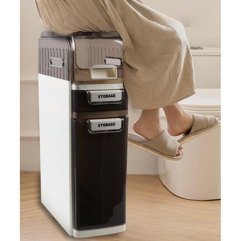 Slim Bathroom Storage Cabinet