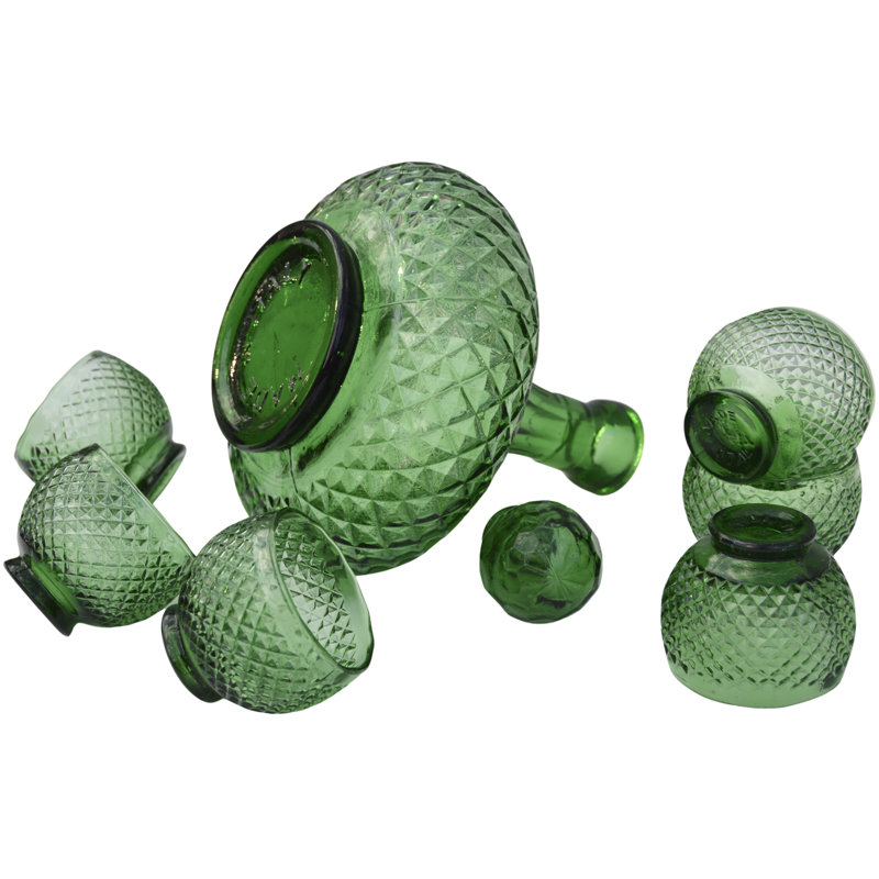 7 - Piece Glass Beverage Server Set