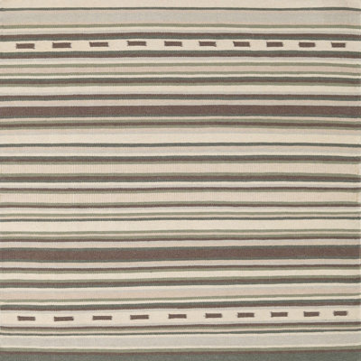 Tapis contemporain brun