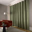 Boucle Chenille Blackout Curtain Panel Pair-2107379461