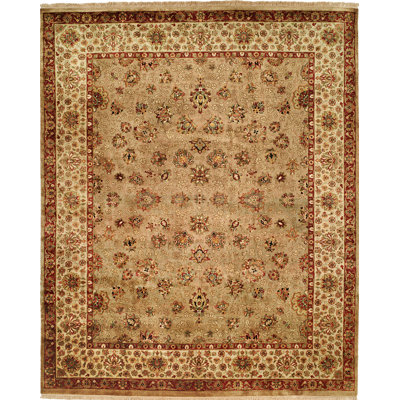 Hand Knotted Wool Oriental Area Rug