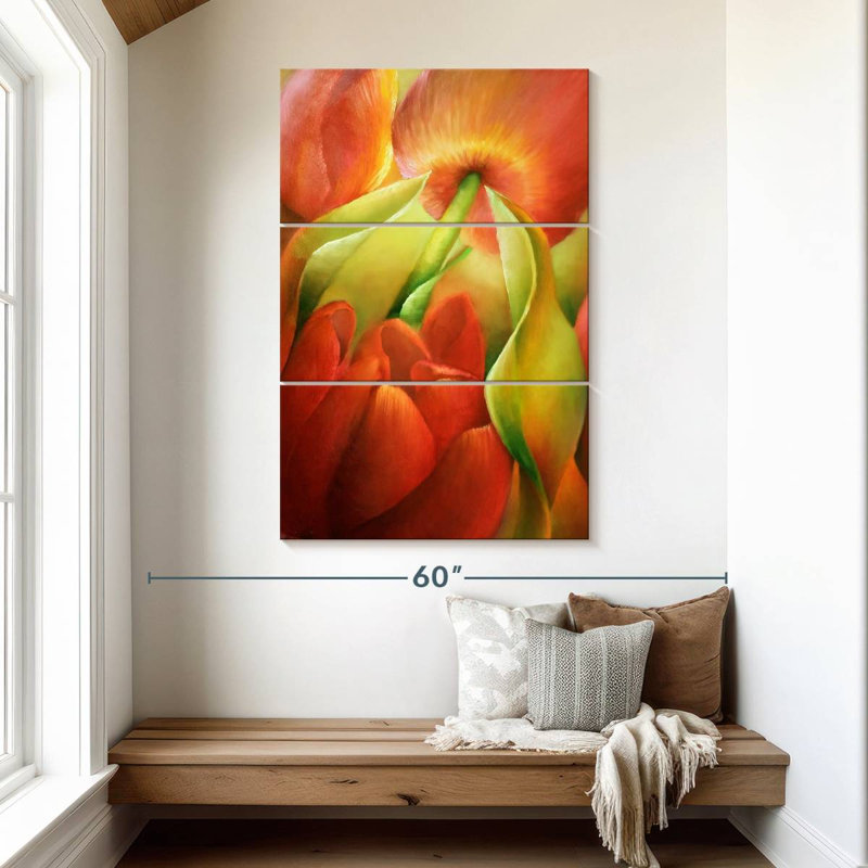 Harnek Spring Fire, 50" H x 32" W