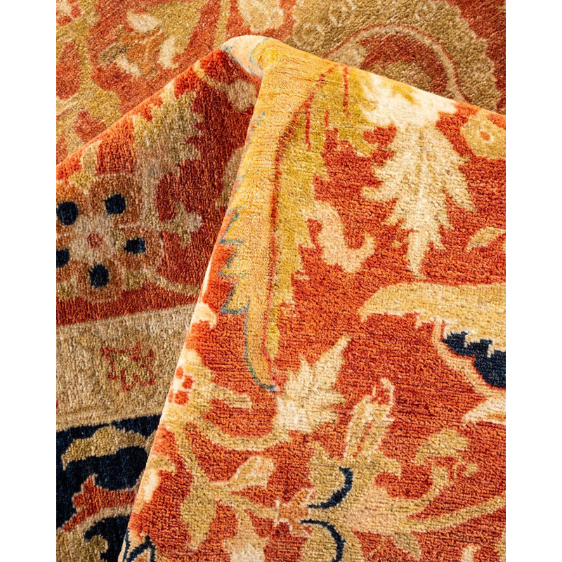 Classic One-of-a-Kind 8' 10" X 12' 5" Hand Knotted Area Rug