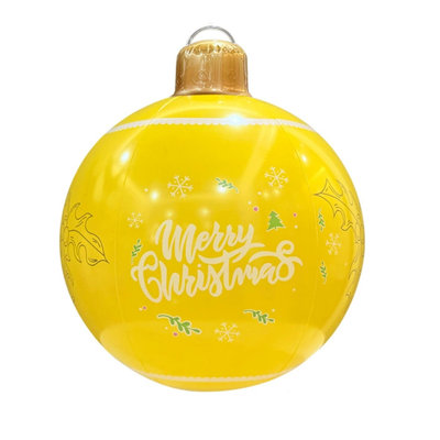 Boule de Noël gonflable en PVC