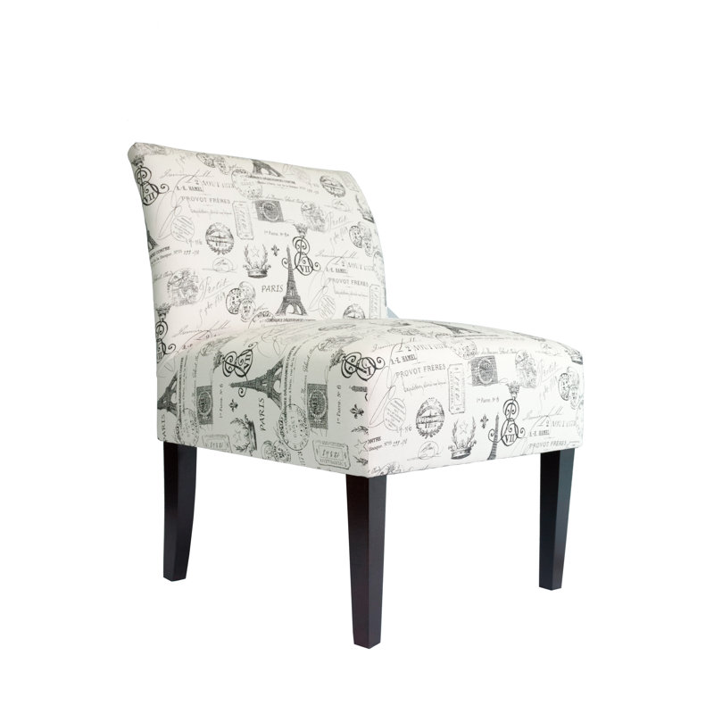 Fauteuil de chambre en coton 27 po Brannan