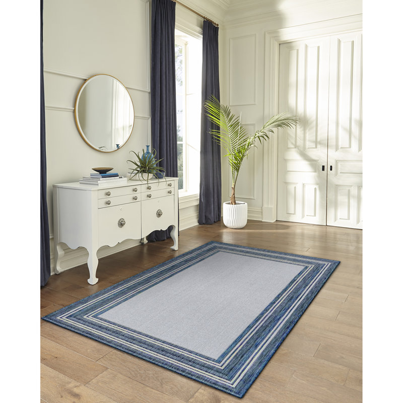 Kaed Geometric Indoor / Outdoor Rug, Rectangle 3'3" x 4'11"