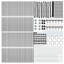 Hexagon Fence Grey Steel-958372928