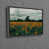 Black Floater Framed