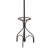 Black 12-Hook Coat Rack