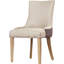 Chaise d'appoint rembourrée Abby