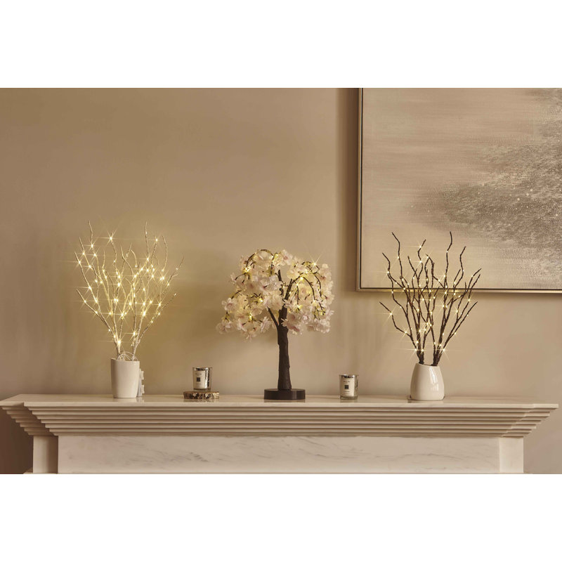 Arbre de table fleur de cerisier rose