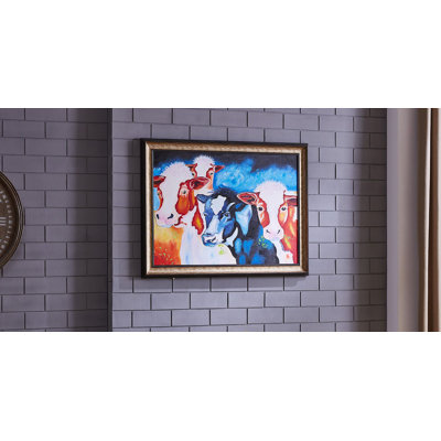 Single Picture Frame Painting on Canvas